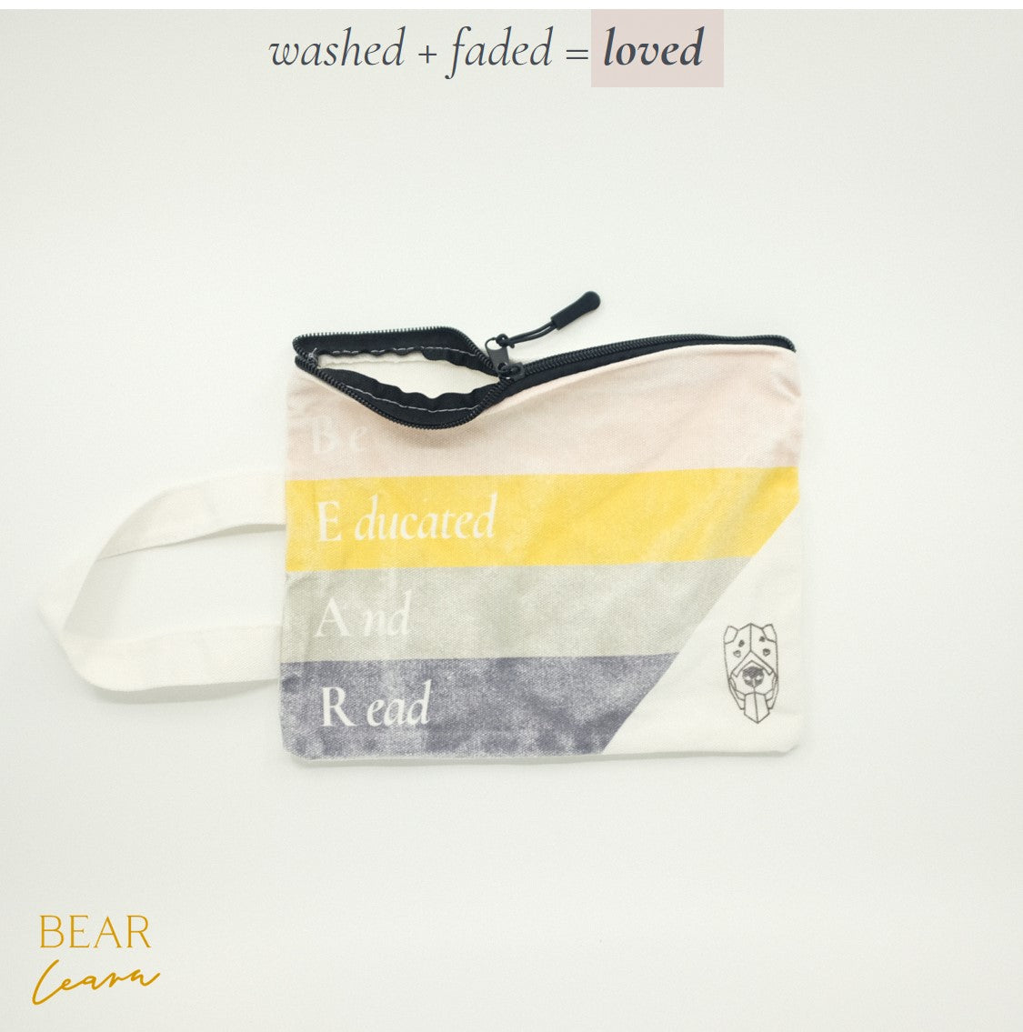 Be Educated And Read Book Pouch / Pencil Case