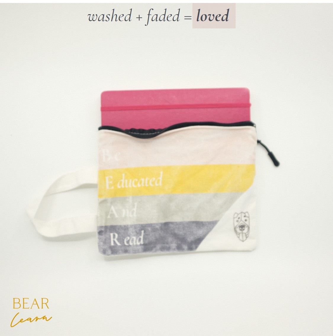 Be Educated And Read Book Pouch / Pencil Case