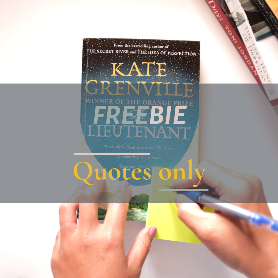 The Lieutenant Quotes only (x Tahnee Dwyer)